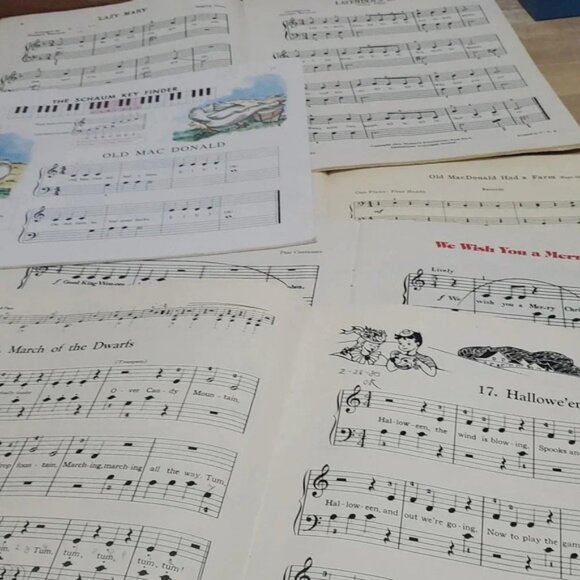 Vintage Piano books lot of 5 beginners - Picture 8 of 8